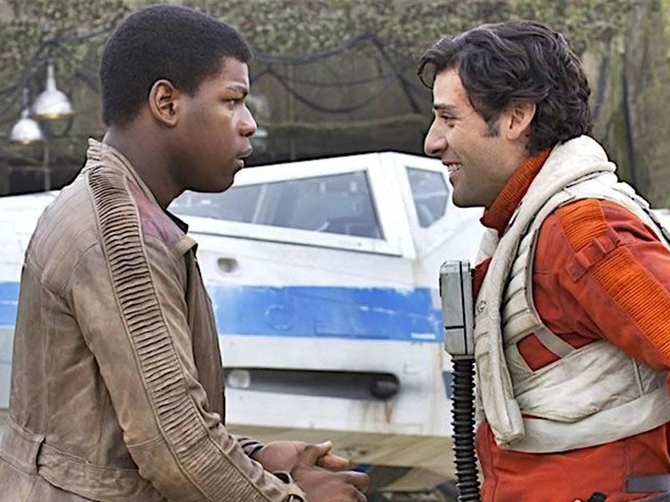 John Boyega and Oscar Isaac