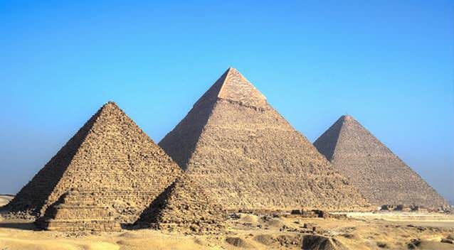 The pyramids at Giza are some of the world's most famous. Photo: Getty Images