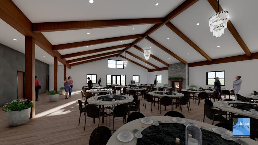 Rendering courtesy of Walters Golf Management and Baalman Architects