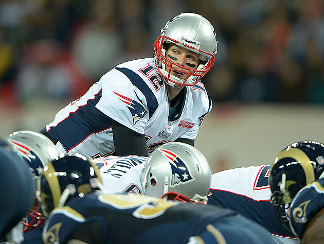 Tom Brady is doing Tom Brady things in London