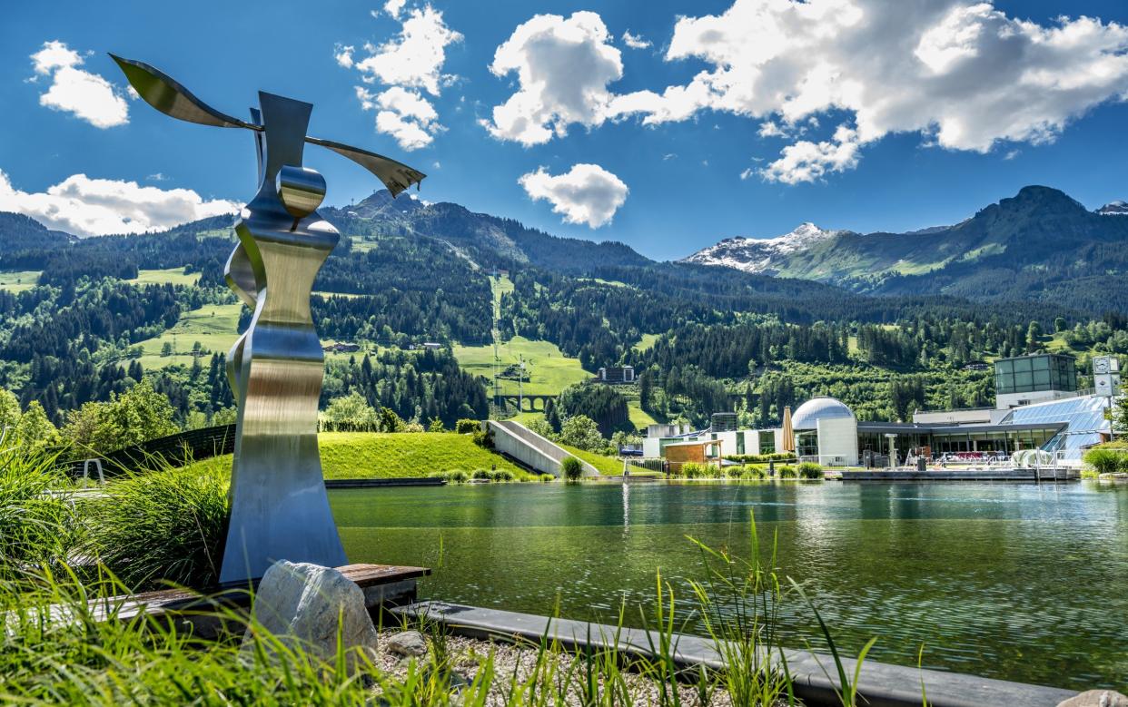 Bad Gastein's mineral-rich waters were once referred to as the fountain of youth