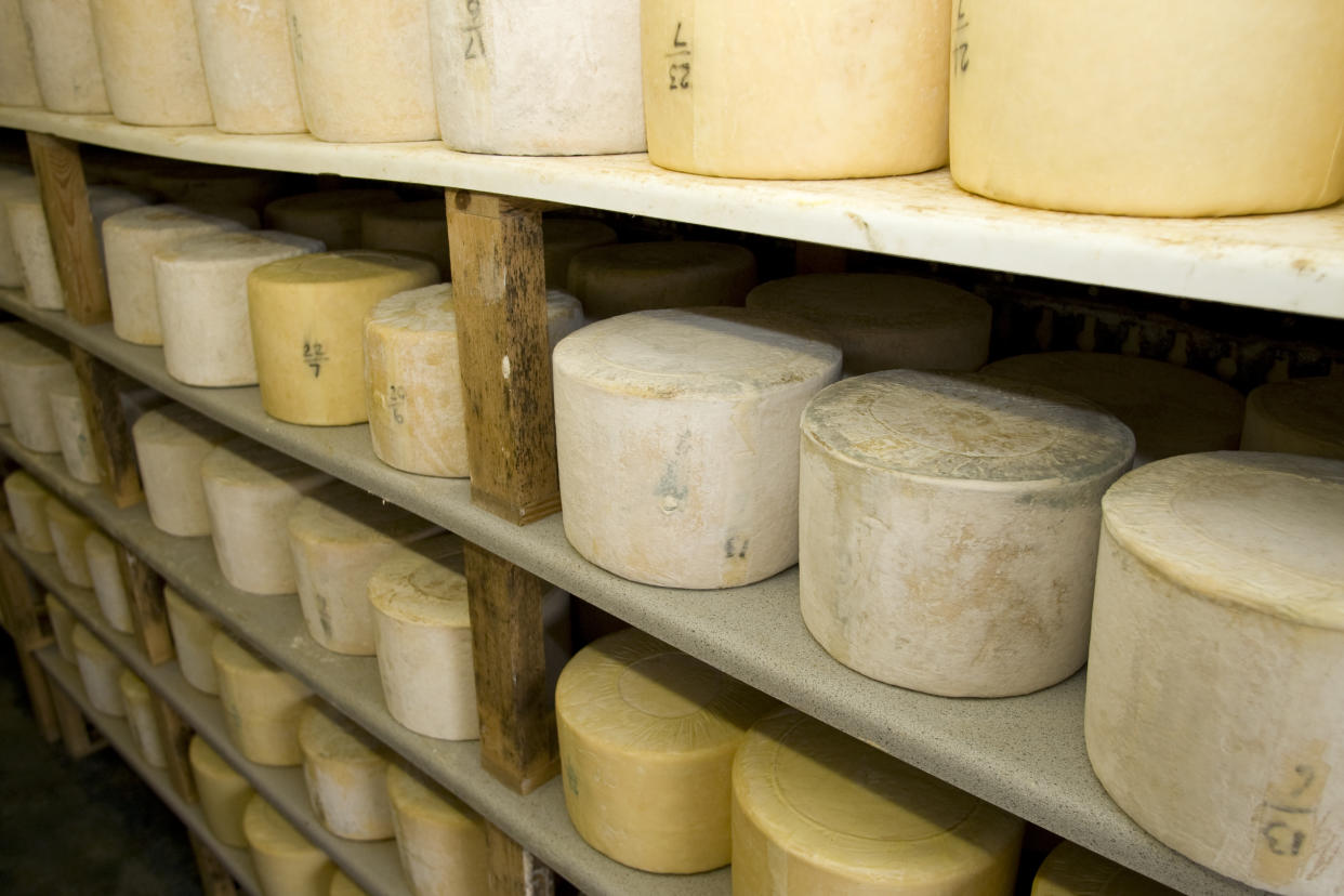 Mrs Kirkham's cheesemaking business in Lancashire has won numerous awards, but four products have been recalled due to fears they may cause food poisoning. (Corbis via Getty Images)