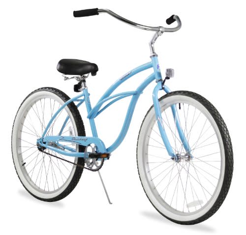 6) Urban Lady Single Speed - Women's 26" Beach Cruiser Bike (Baby Blue)