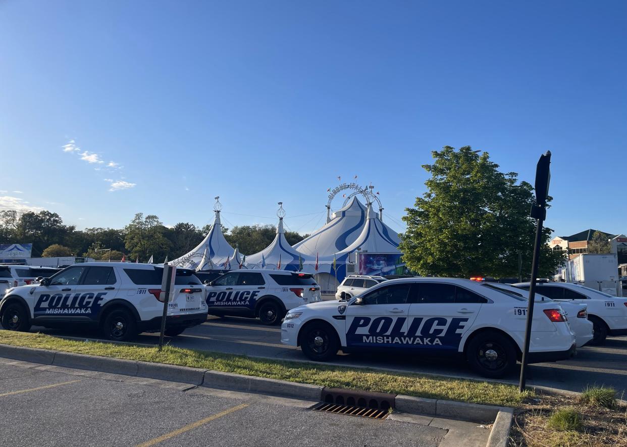 Mishawaka Police, St. Joseph County Police, South Bend Police and Indiana State Police responded May 11, 2024, to reports of a fight and shots fired at University Park Mall in Mishawaka.