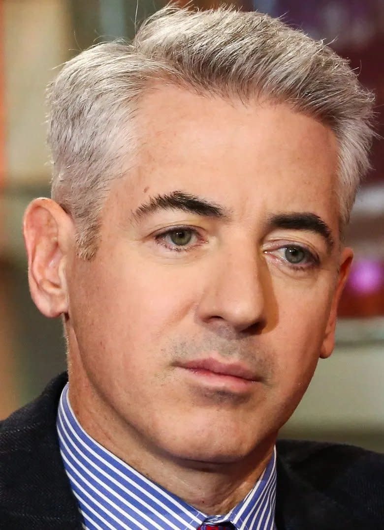 美國對沖基金大亨、Pershing Square 創辦人兼行政總裁艾克曼（Bill Ackman）。   圖：翻攝自@SpaceLarouche推特