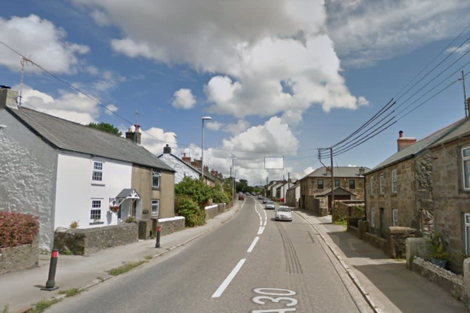 Devon and Cornwall police have launched a murder probe following the suspicious death of the woman, in her 40s, at home in Crowlas (Google Maps)