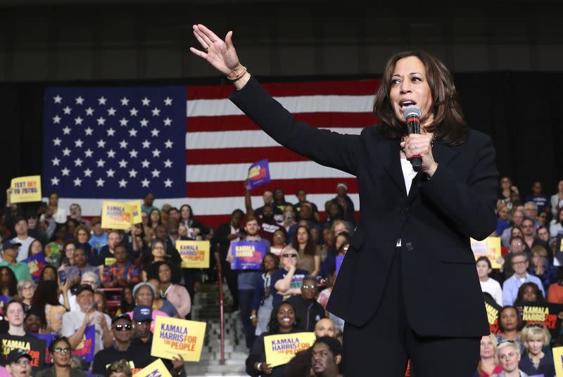 ▲美國民主黨副總統參選人賀錦麗（Kamala Harris）。（圖／美聯社／達志影像）