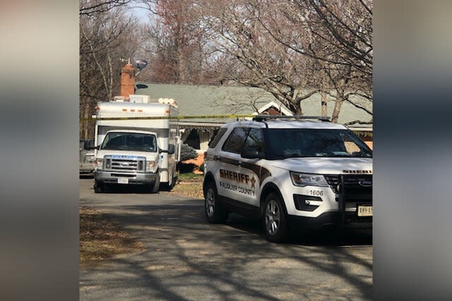 A police handout of Crime Scene involving Levi Norwood