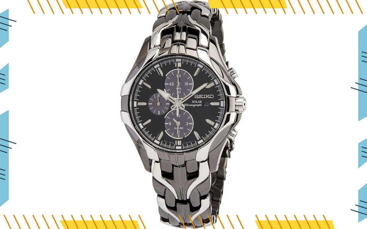 This Stunning Seiko Solar-Powered Watch Is Over 50% Off Today