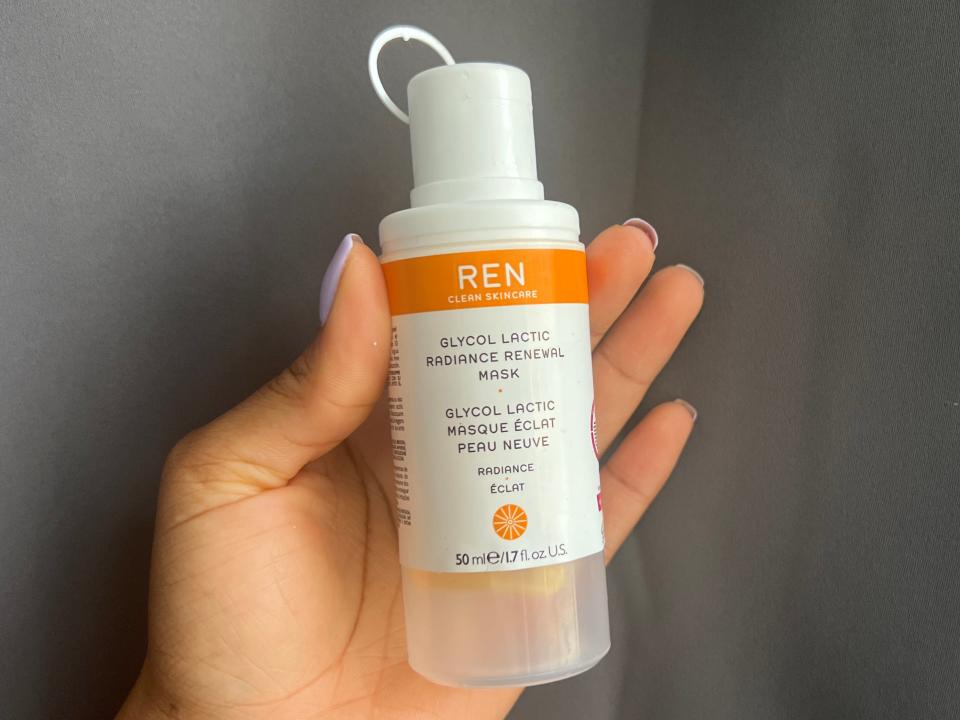 Ren clean skincare glycol lactic radiance renewal mask