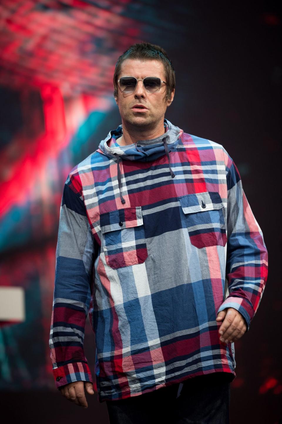 Liam Gallagher performs on the Pyramid stage on day four of Glastonbury Festival 2019 (Getty Images)