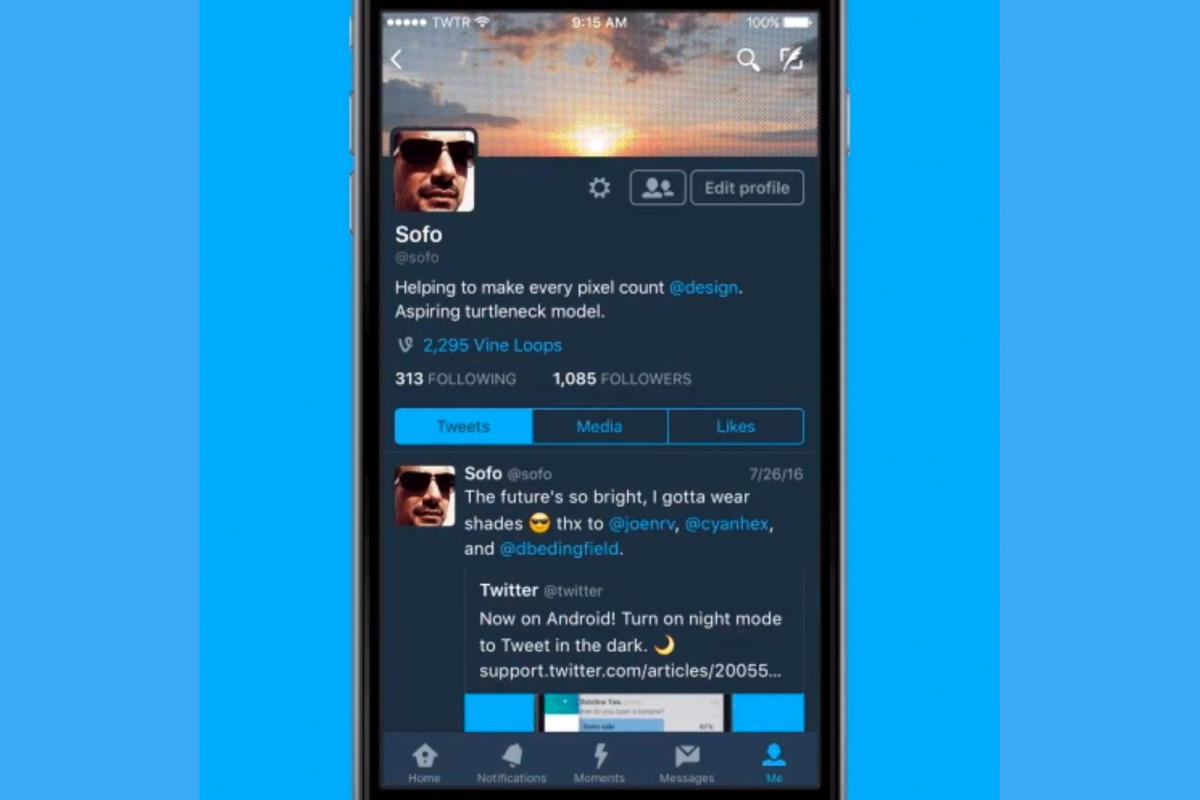 How to turn on Twitter's dark mode