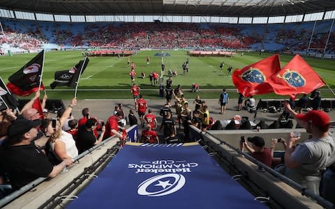 Saracens and Munster take the field - Credit: PA