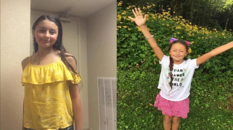 Madalina Cojocari, pictured, has been missing since 2022. Her stepfather has pleaded not guilty to a felony charge of failing to report her missing (Cornelius PD)