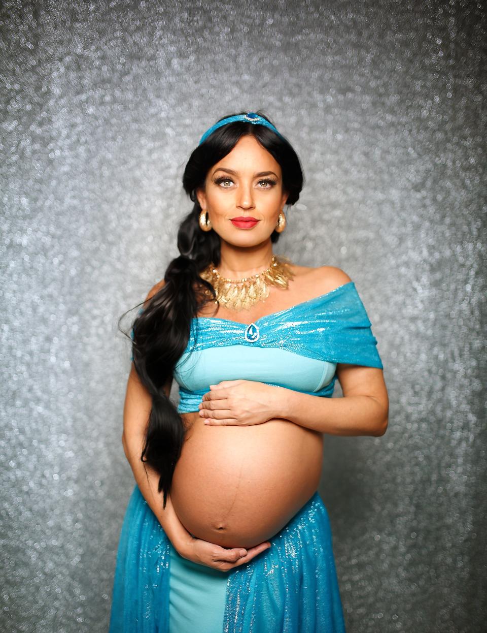 Pregnant Disney Princess Photo Shoot