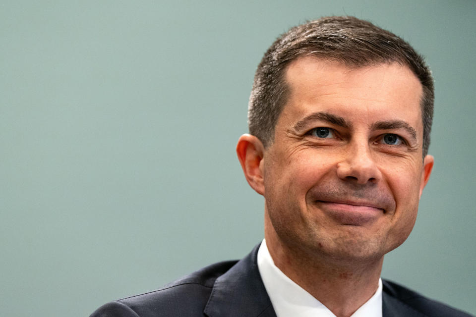 Transportation Secretary Pete Buttigieg Testifies  (Kent Nishimura / Getty Images)