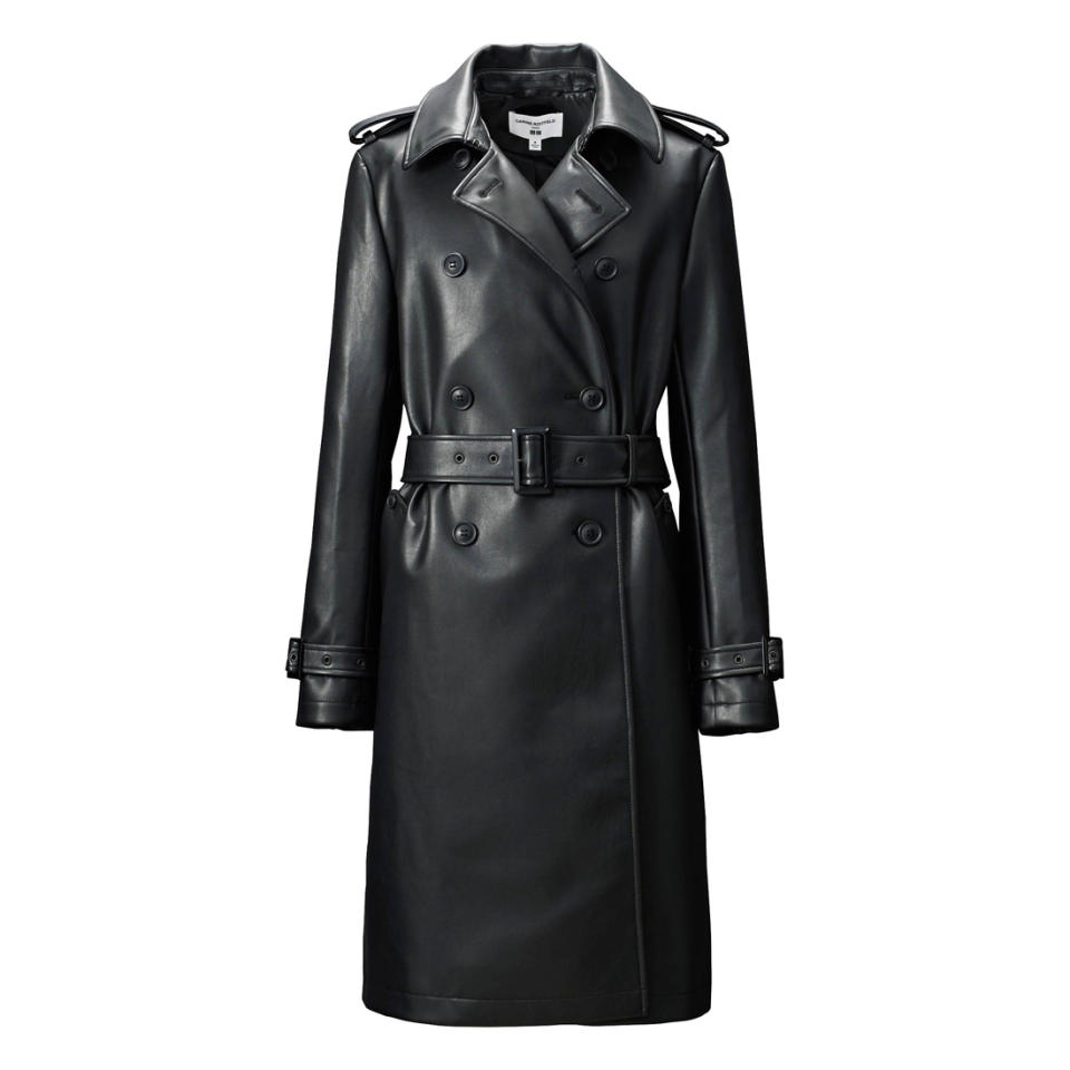 Leather-Look Coat