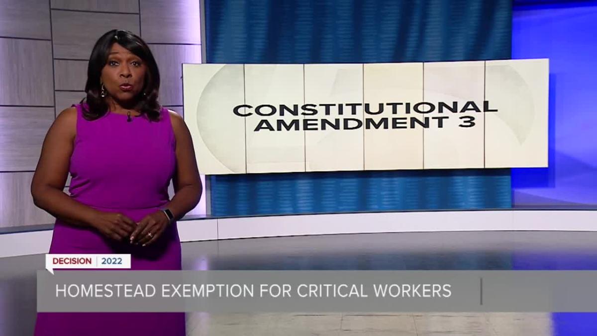 What is Amendment 3 Homestead Exemption for Critical Workers? [Video]