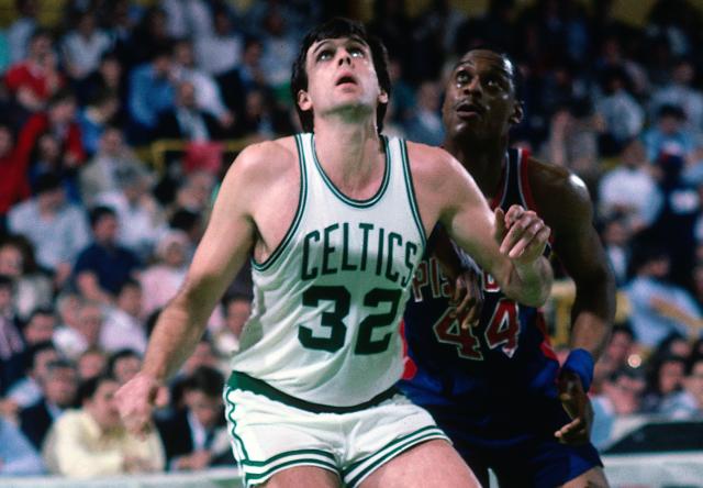 Kevin McHale, Boston Celtics Jersey Back Editorial Photography