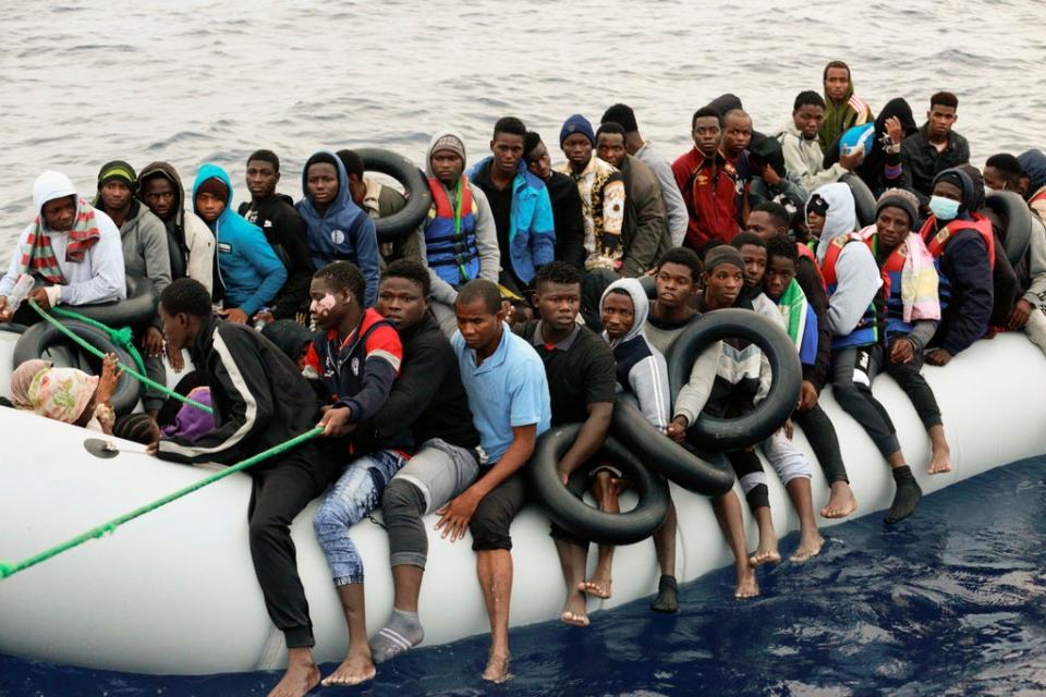 Migration EU Libya (Copyright 2021 The Associated Press. All rights reserved.)