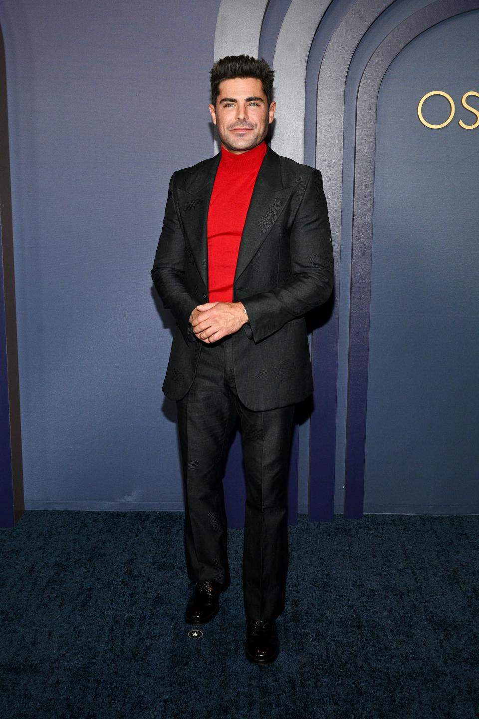 Zac Efron attends the 2024 Governors Awards