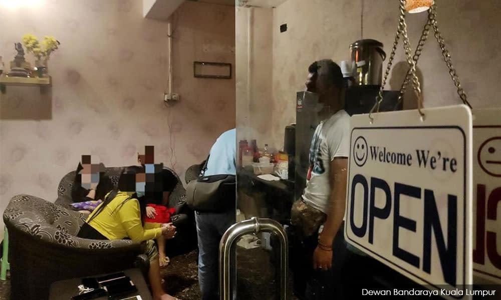 DBKL raids on 18 sex service premises over the past month