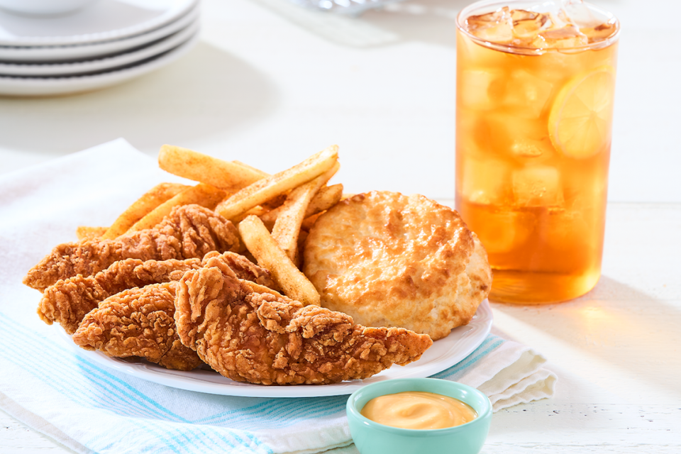 While known for their bone-in chicken at their east coast restaurants, Bojangles is streamlining its menu in new markets such as Texas serving only boneless chicken.