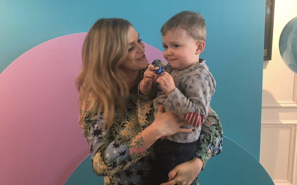 Anna Williamson with her three-year-old son Enzo https://www.instagram.com/p/CCf5QBpFl1F/