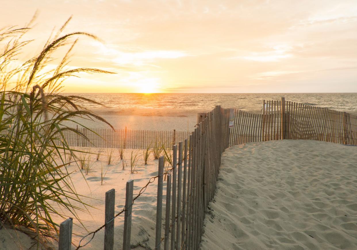 Sunrise at South Bethany Beach Delaware in Sussex County