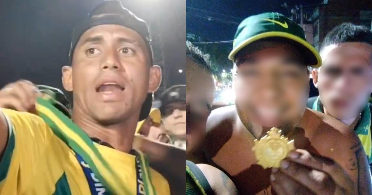 Así le robaron su medalla a un jugador campeón del futbol colombiano. Foto: Captura de video X vía @lueplata