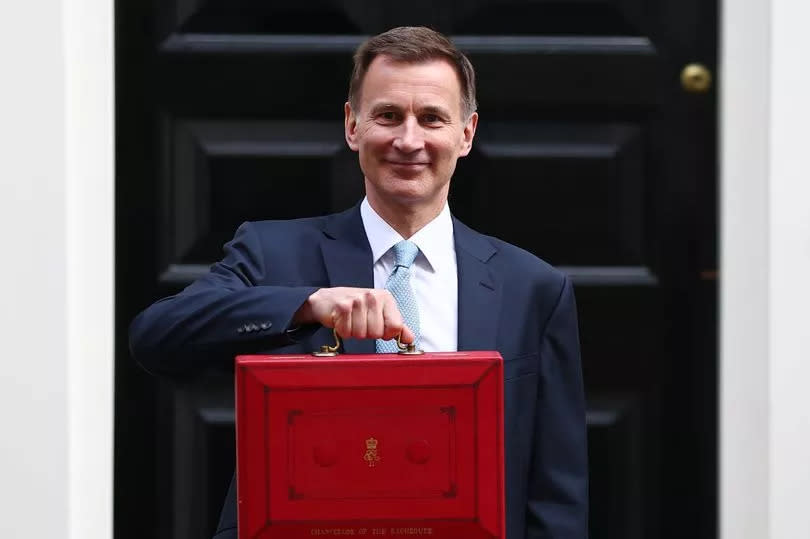 The Chancellor Of The Exchequer Jeremy Hunt