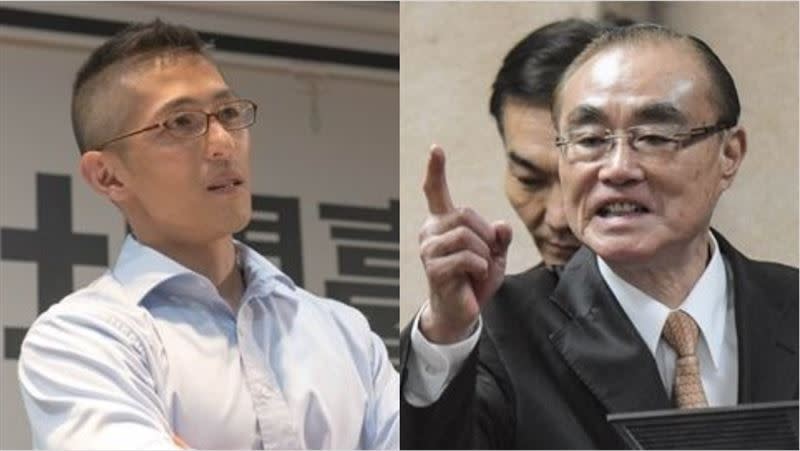 對於吳怡農表態參選2024立委，馮世寬直呼「關我什麼事？」（組合圖／翻攝自臉書、資料照）