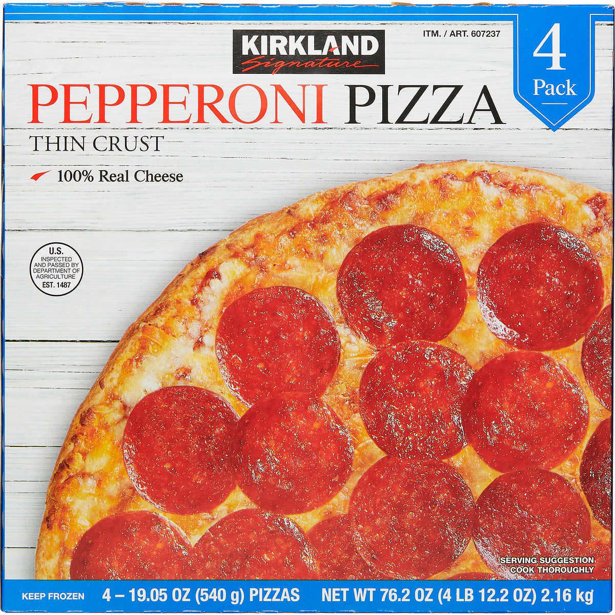 Kirkland Pepperoni Pizza