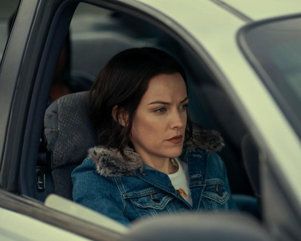 Riley Keough in “Under The Bridge.” HULU