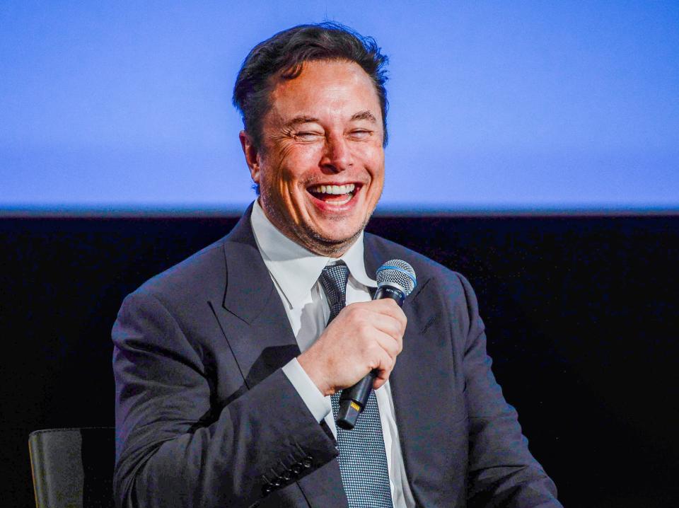 Tesla founder Elon Musk attends Offshore Northern Seas 2022 in Stavanger, Norway August 29, 2022.