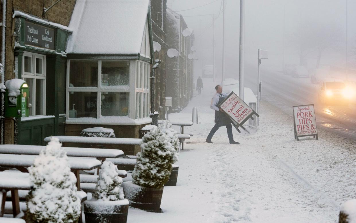 The ability to accurately predicting the weather a long way in advance allows governments to prepare for extreme winters. And summers. - Owen Humphreys/PA