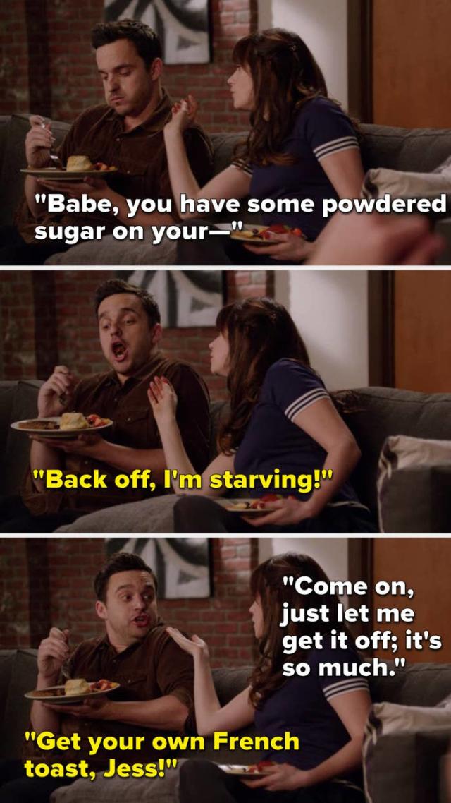 new girl quotes jess and nick