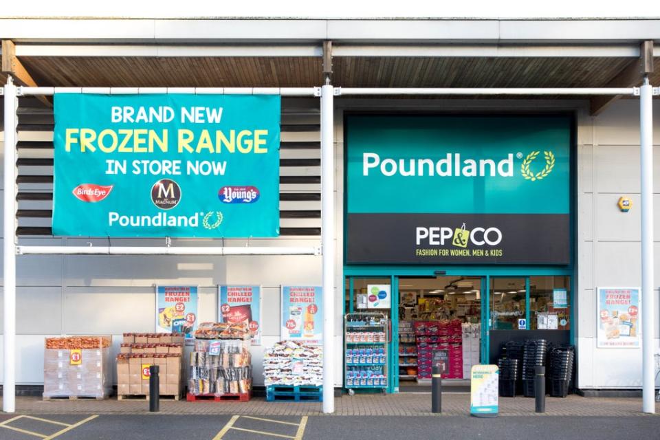 Poundland owner’s boss Andy Bond is to leave in March (Poundland/PA) (PA Media)