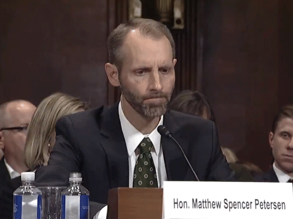 Trump judicial nominee unable to answer basic legal questions withdraws from consideration
