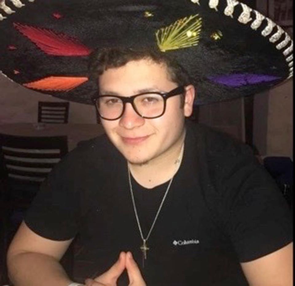 Franco Patino, 21, was killed in the Astroworld crowd surge (Facebook/Franco Patino)