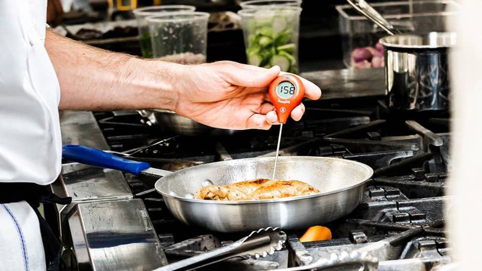 Get a better read on the heat of your meat with the ThermoPop meat thermometer on sale today.