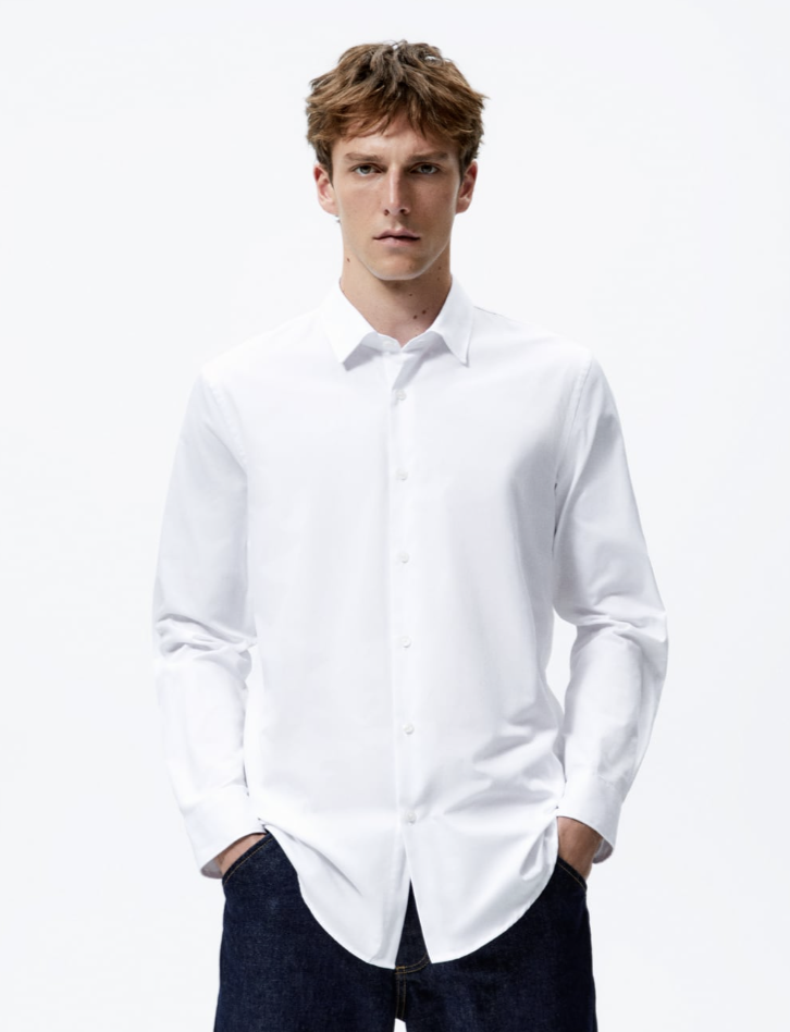 best white dress shirt, zara dress shirts