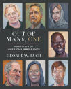 This book cover image released by Crown shows "Out of Many, One: Portraits of America's Immigrants" by George W. Bush. Crown announced Thursday that the book will be published March 2. It includes 43 portraits by the 43rd president, four-color paintings of immigrants he has come to know over the years, along with biographical essays he wrote about each of them. (Crown via AP)