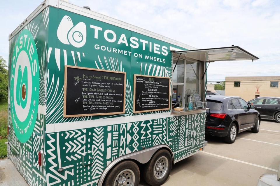 Toasties Gourmet Food Trailer at Pivot Brewing in May