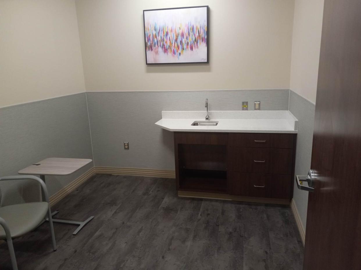 An examination room in the behavioral health wing at Artesia General Hospital. Officials say the new wing would allow expansion in Carlsbad and Artesia.