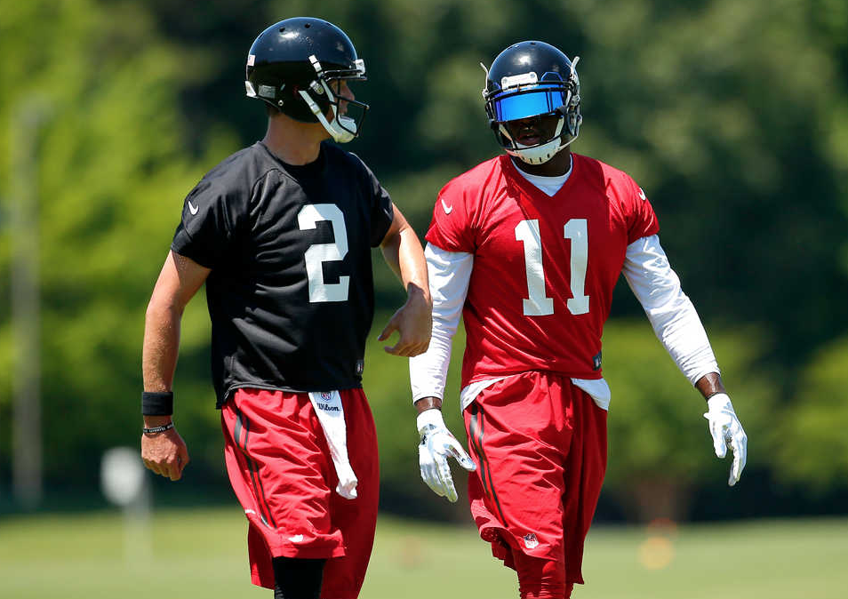 Matt Ryan's been sizzling; Julio Jones, not so much (AP)