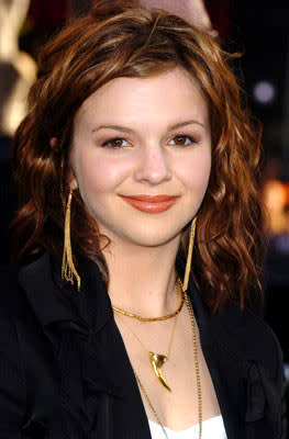 Amber Tamblyn at the Hollywood premiere of Warner Bros. Pictures' Batman Begins