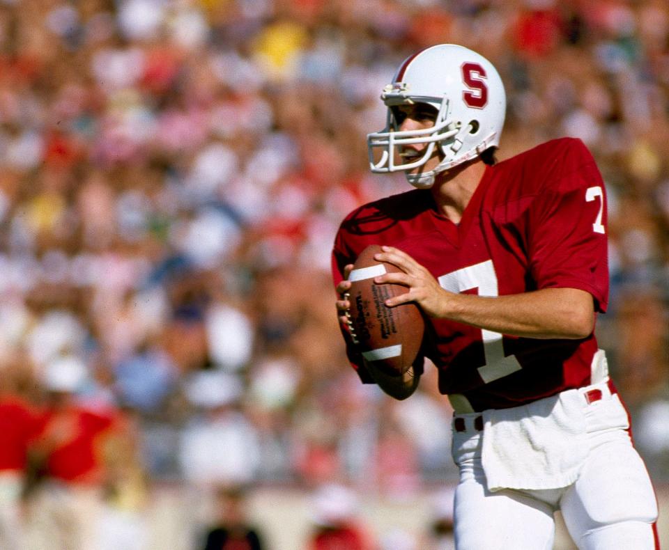 John Elway led Stanford to a 23-20 upset over Ohio State in 1982.