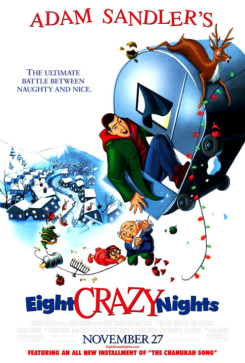 8 crazy nights movie poster