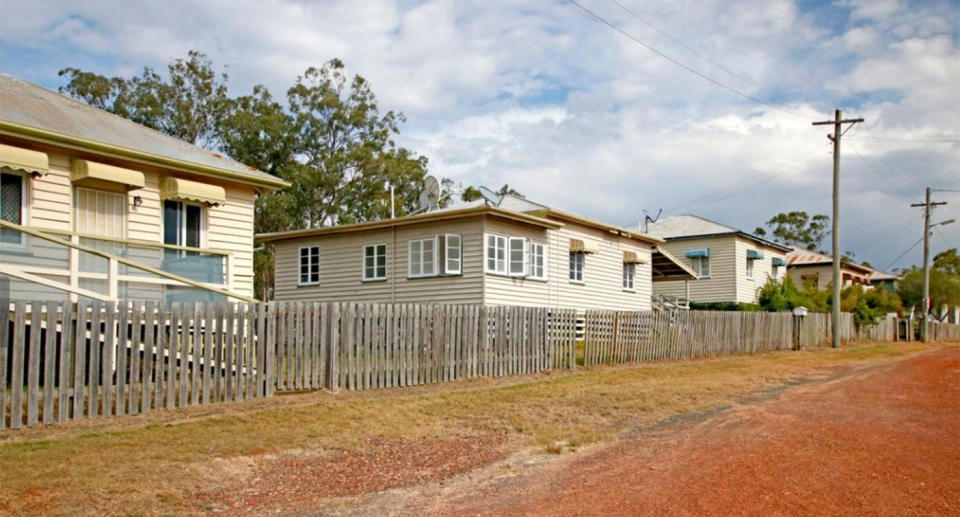 The entire Allies Creek town in rural Queensland is on the market for $500,000 – which is less than an average Brisbane home. Source: Danielle Meyer Rural.